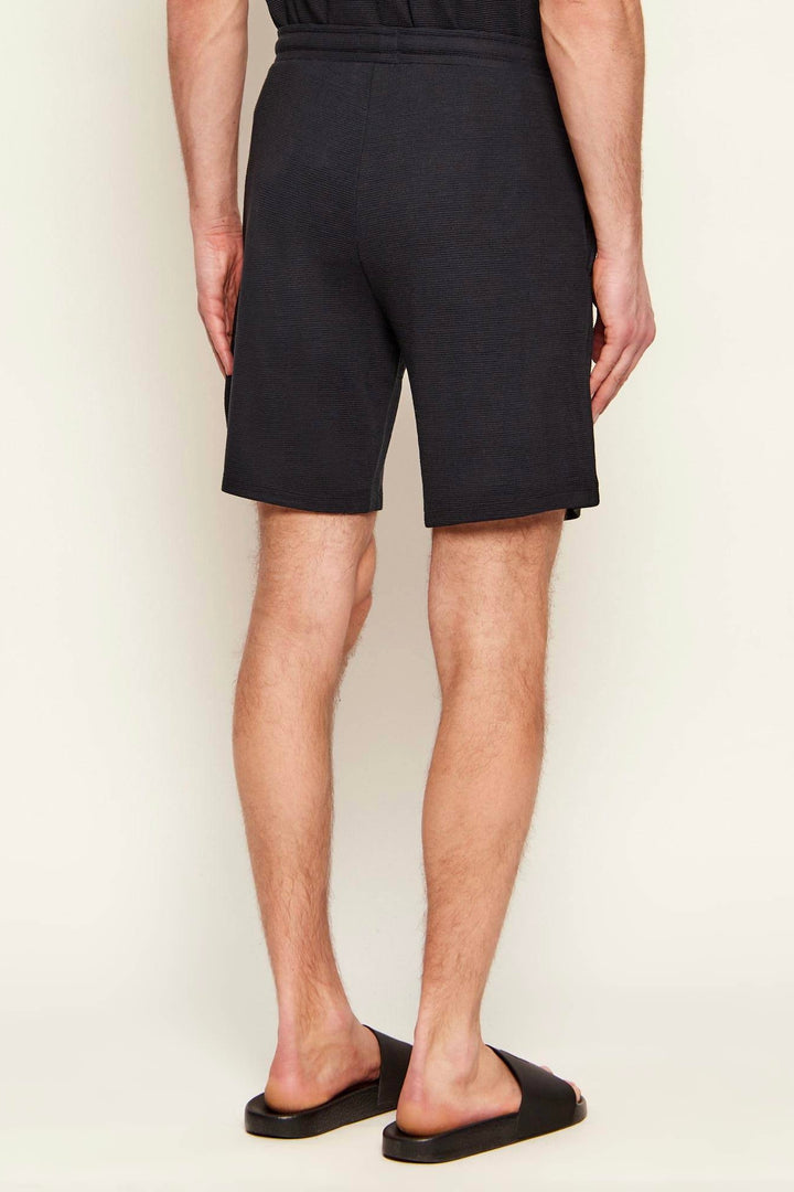 Rib Shorts Black