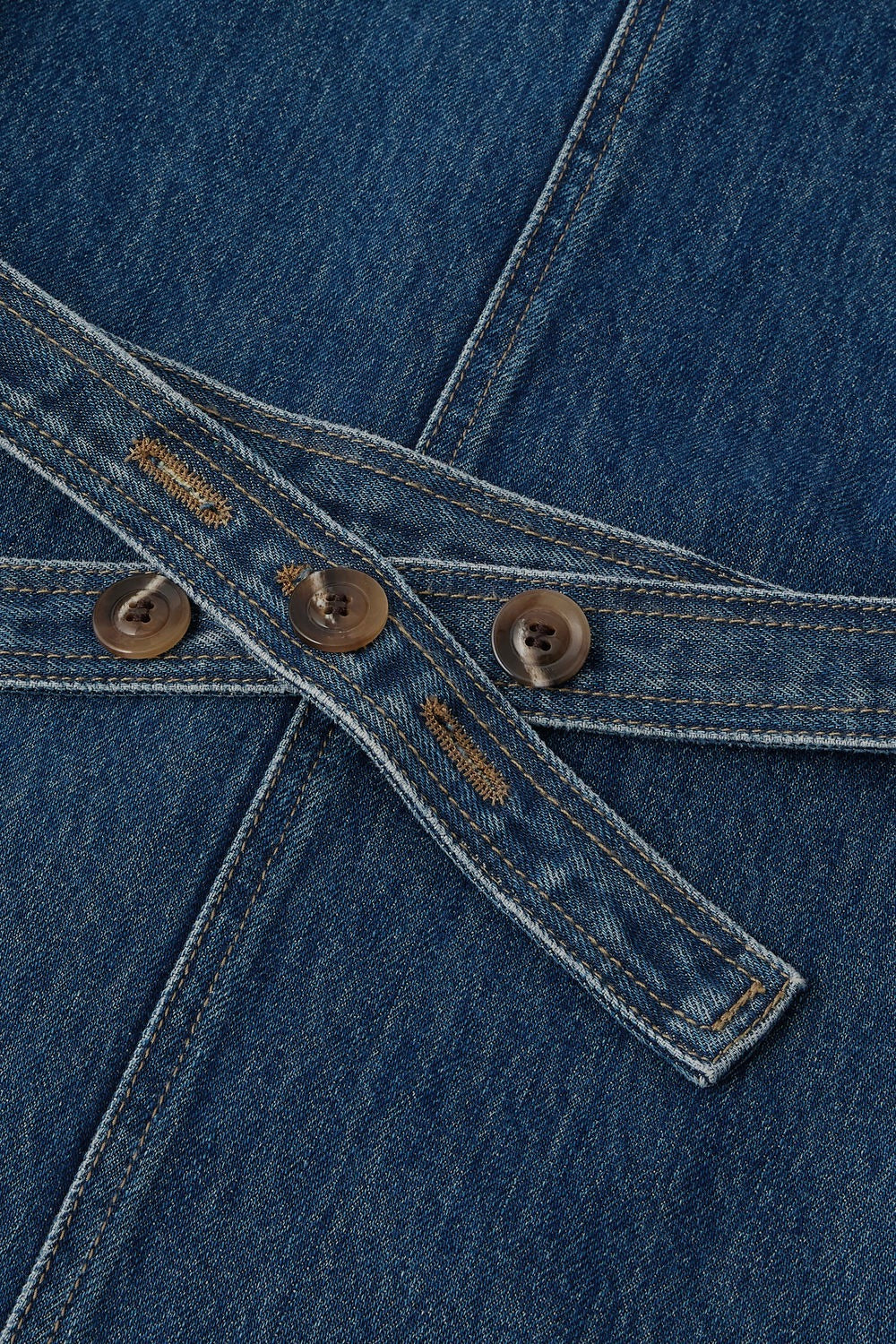 Chance Sleeveless Denim Top