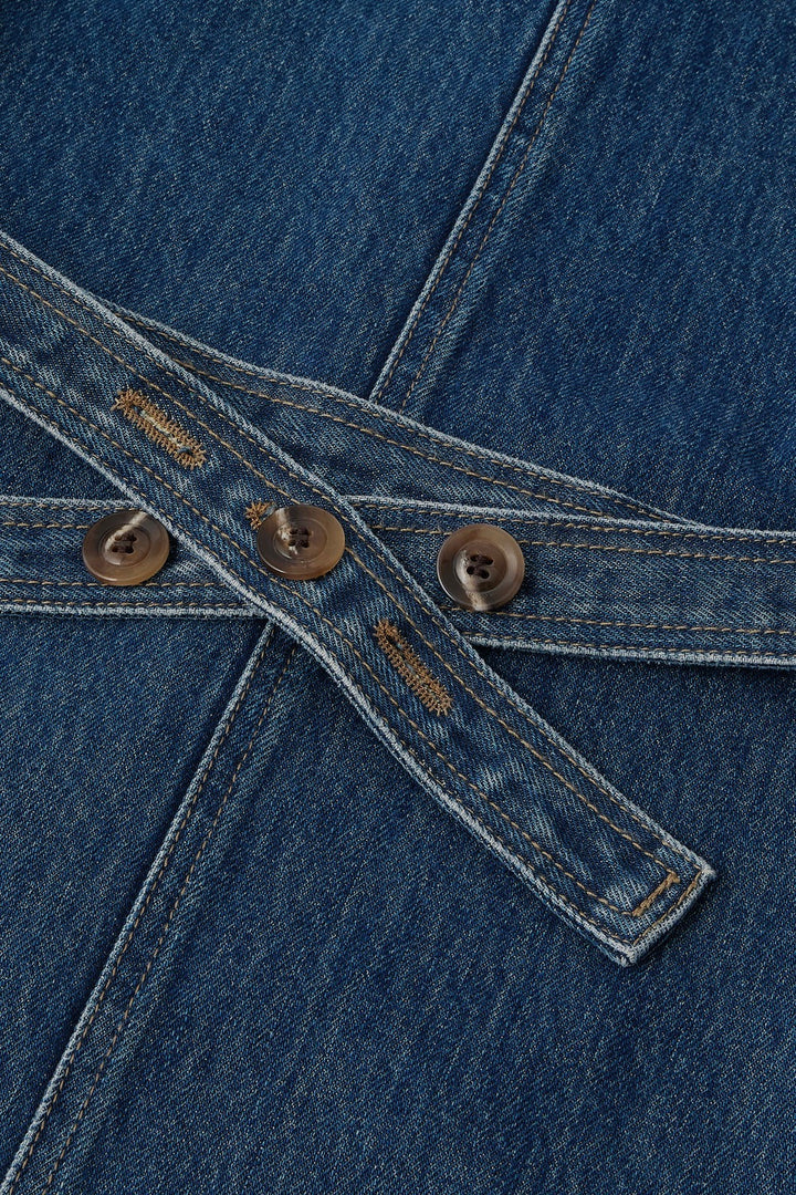 Chance Sleeveless Denim Top