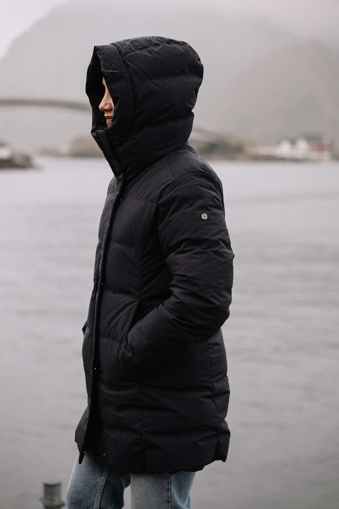 Noon II Down Coat Onyx