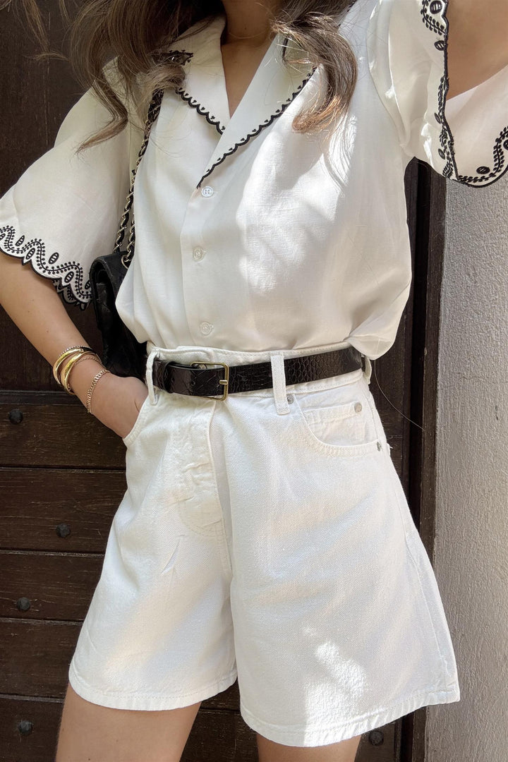 Lyle Shorts Offwhite