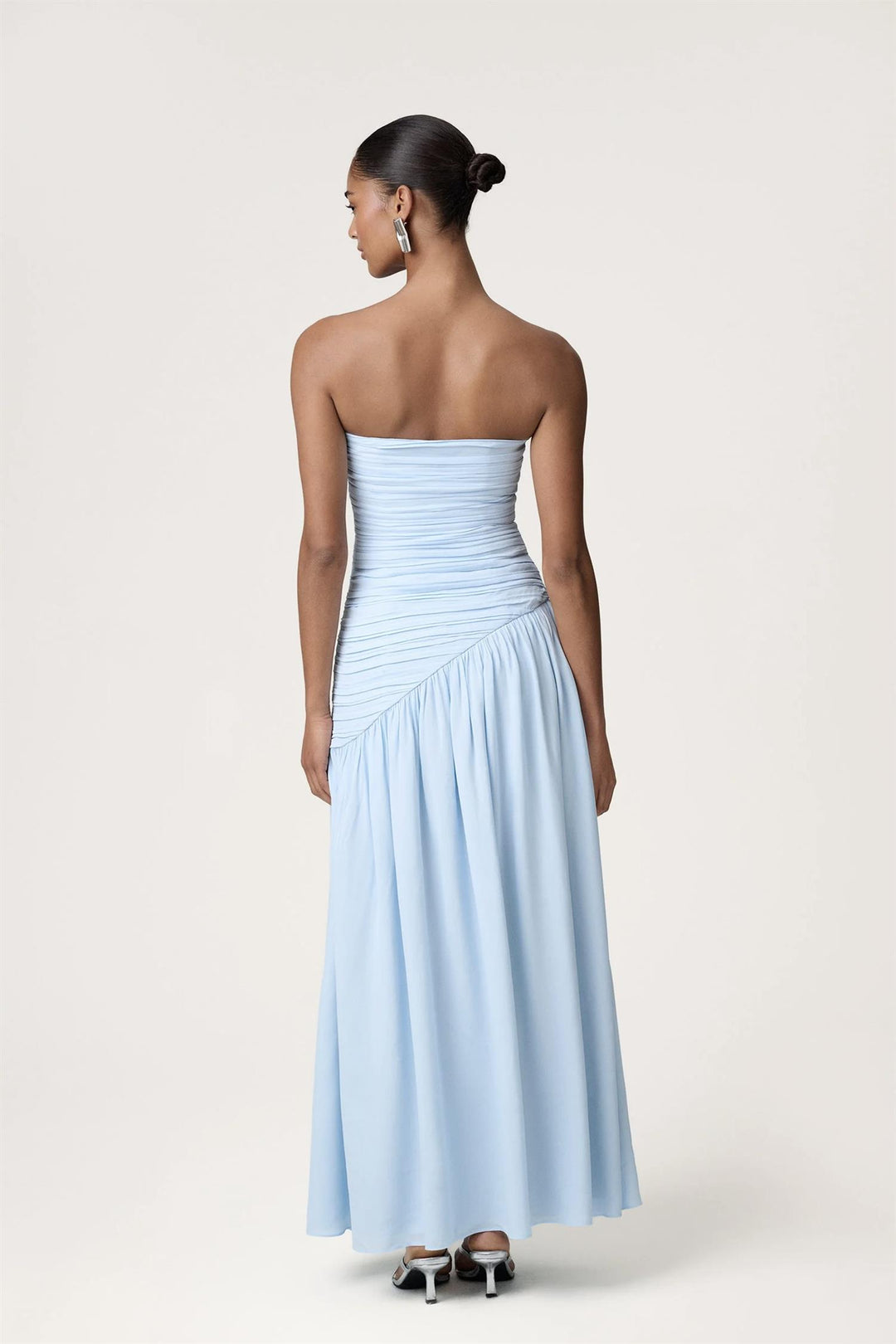 Lima Bandeau Dress Light Blue