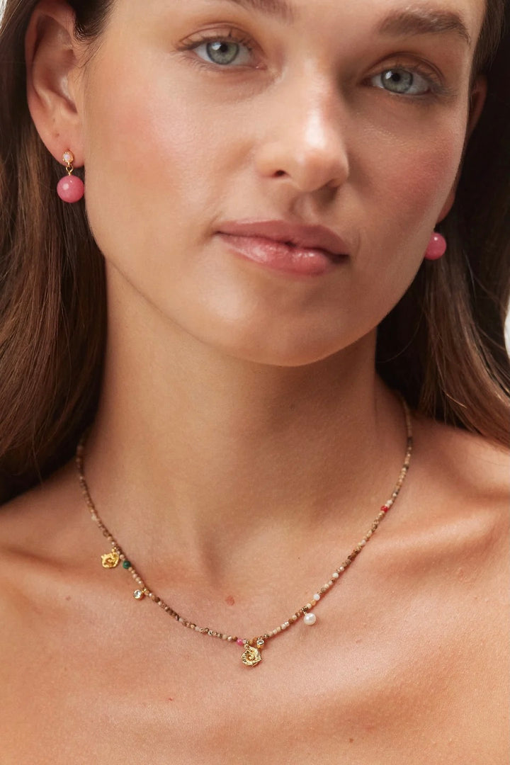 Sandy Harmony Necklace Gold
