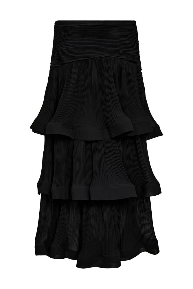 CMKira Pleated Skirt Black