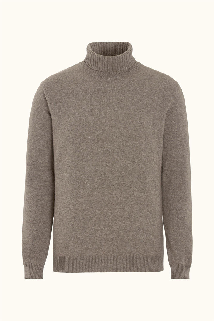 Salim Rollneck Walnut Beige