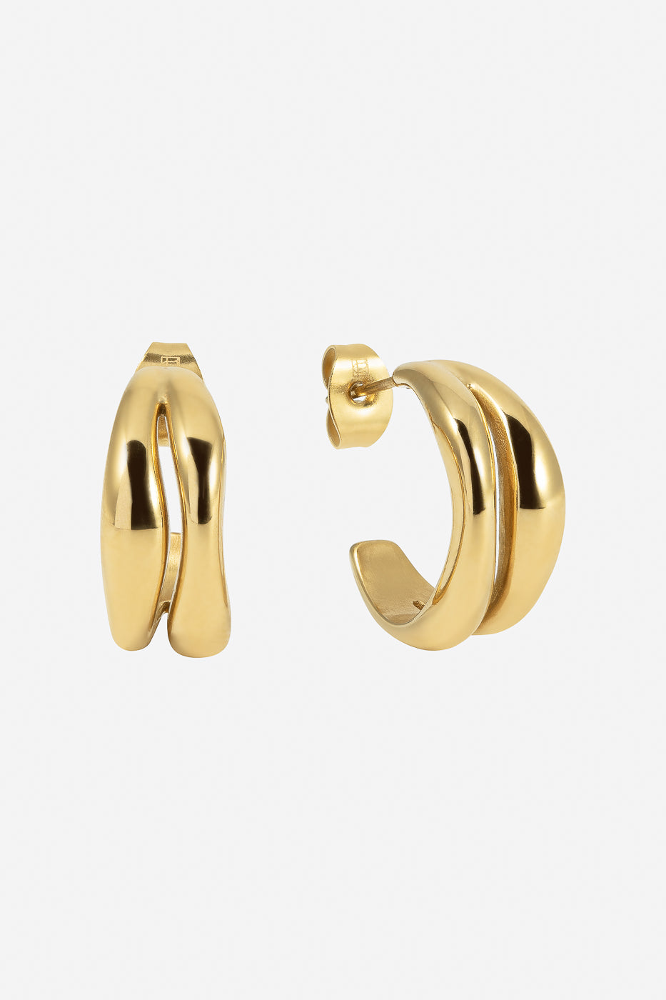 CAMILLA PIHL JEWELRY The Curved Hoops - Dale