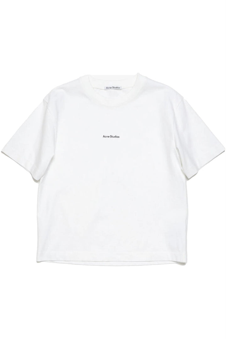 T-Shirt Stamp Logo Relaxed Fit Optic White