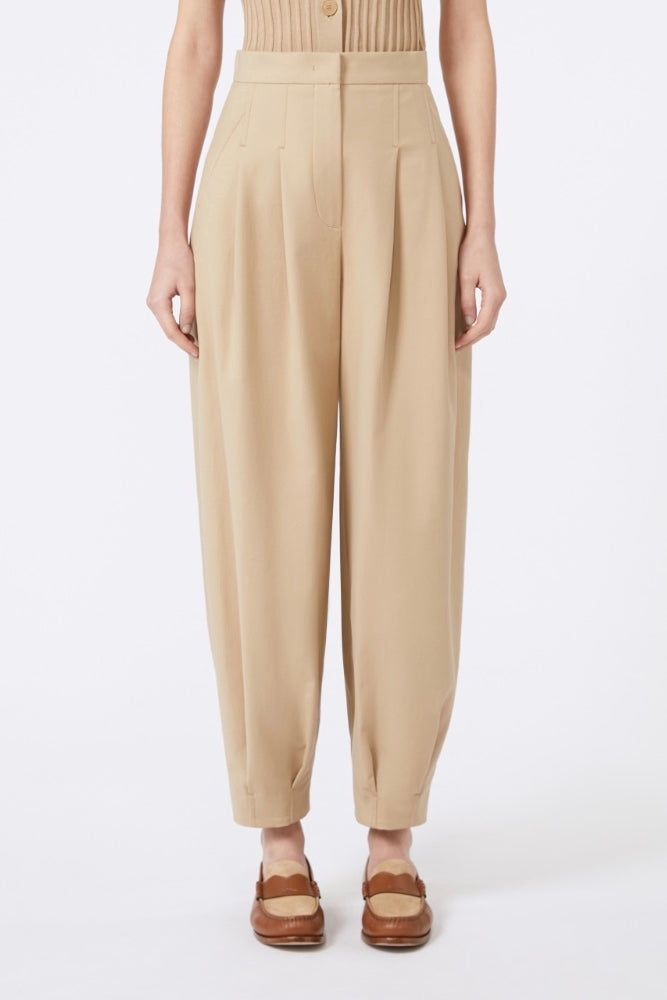 Kabuki Cotton Canvas Trousers