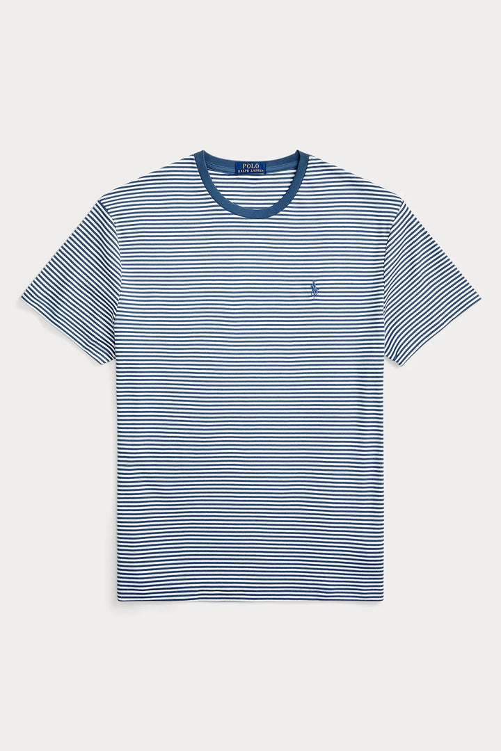 Classic Fit Striped Soft Cotton T-Shirt