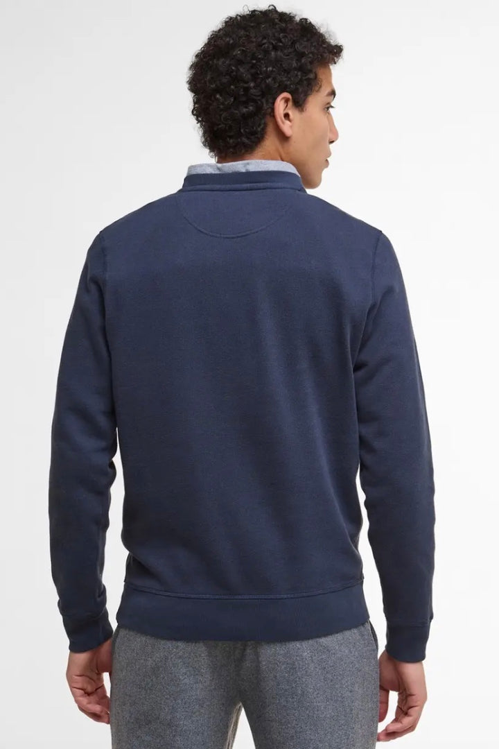 Barbour Prep Logo Sweatshirt Navy/Pink