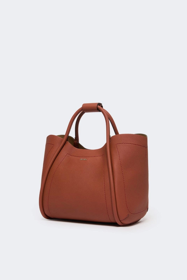 Small Leather Marine Bag Rust