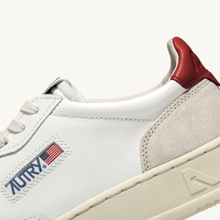 AUTRY Medalist Low Women White/Red - Dale