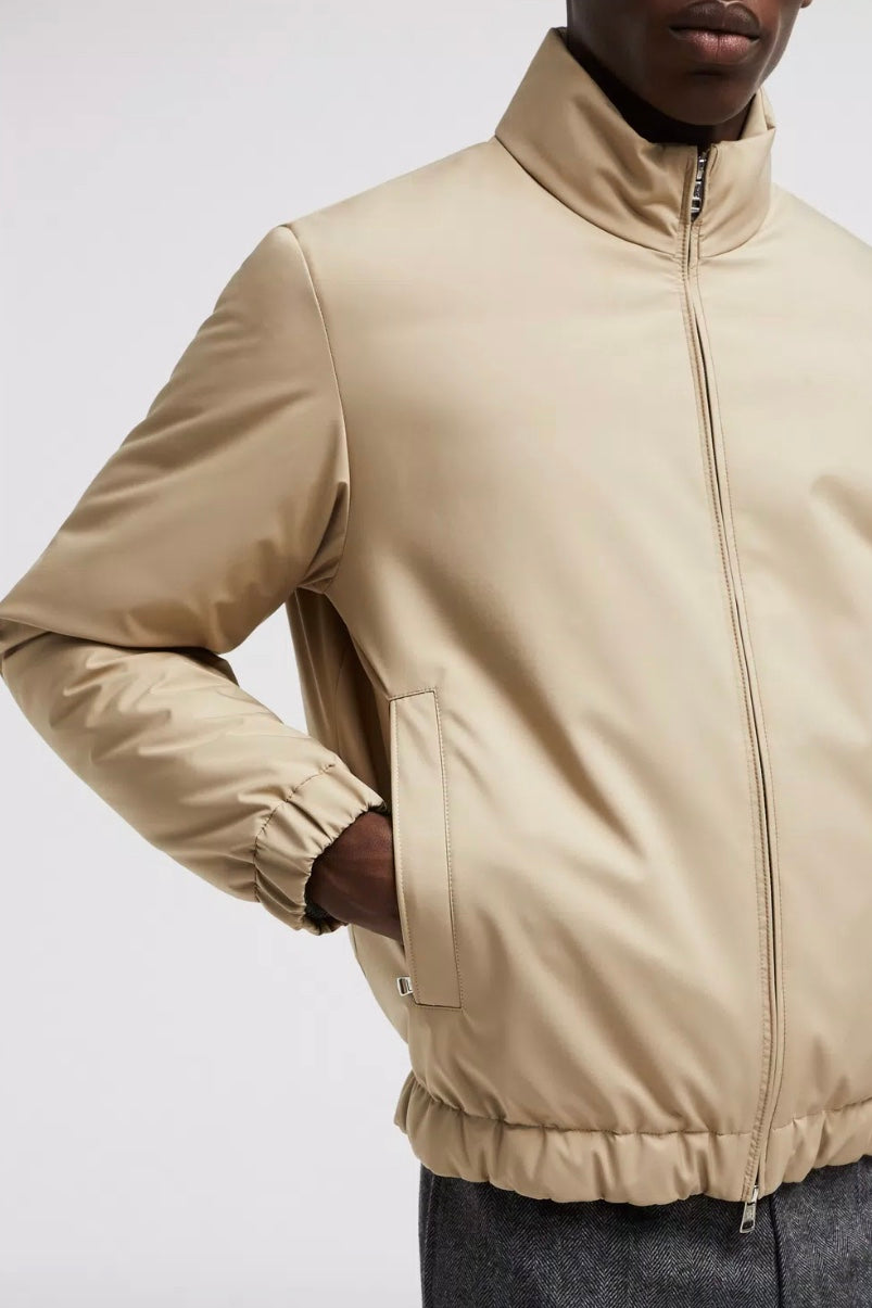 Luserna Short Down Jacket Beige