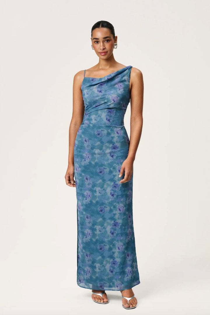 Almeria Dress Dusty Blue