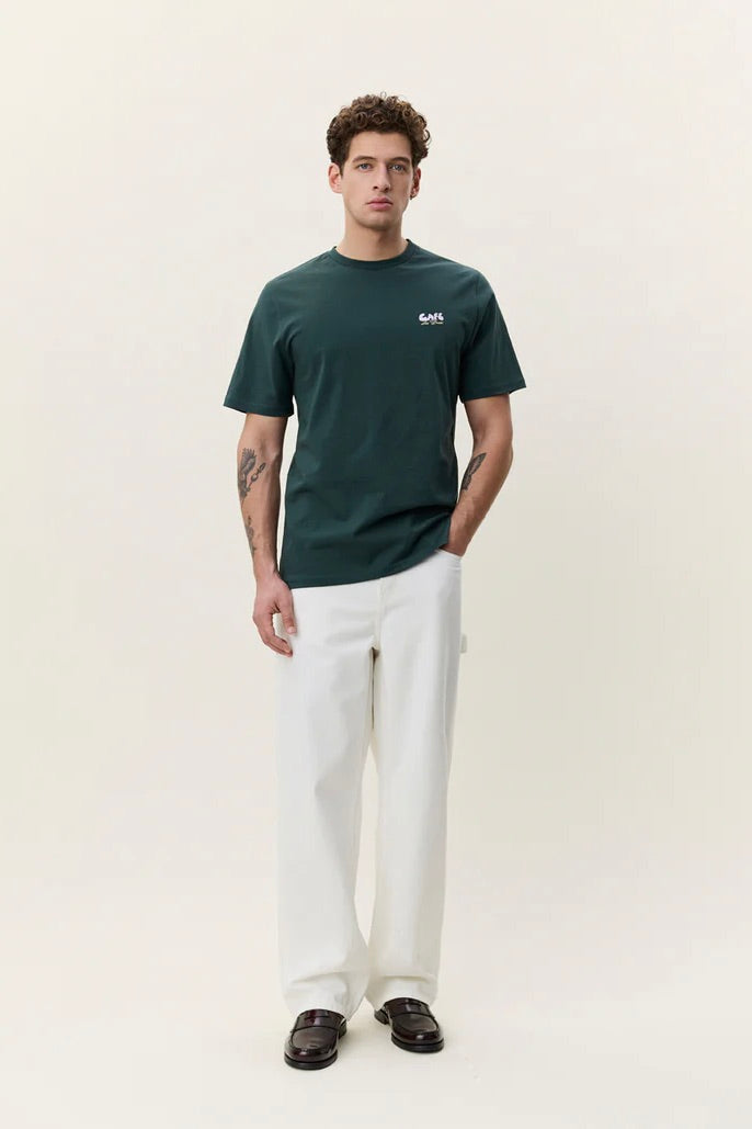 Café T-Shirt Pine Green