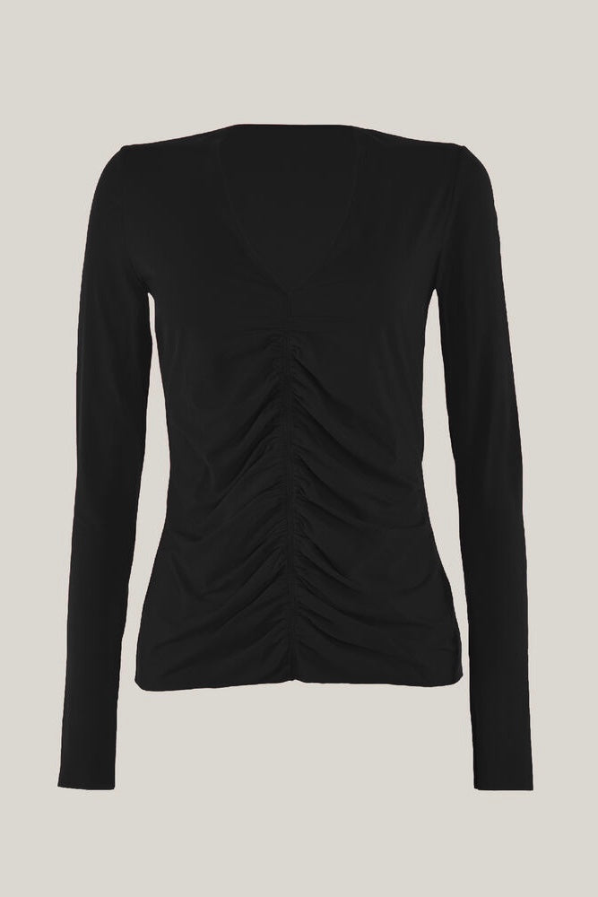 Pure Top Long Sleeves Black