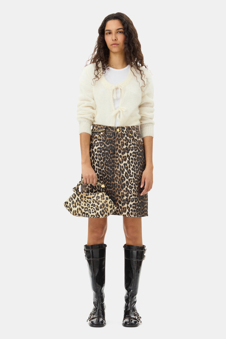 Leopard Small Ganni Bou Bag