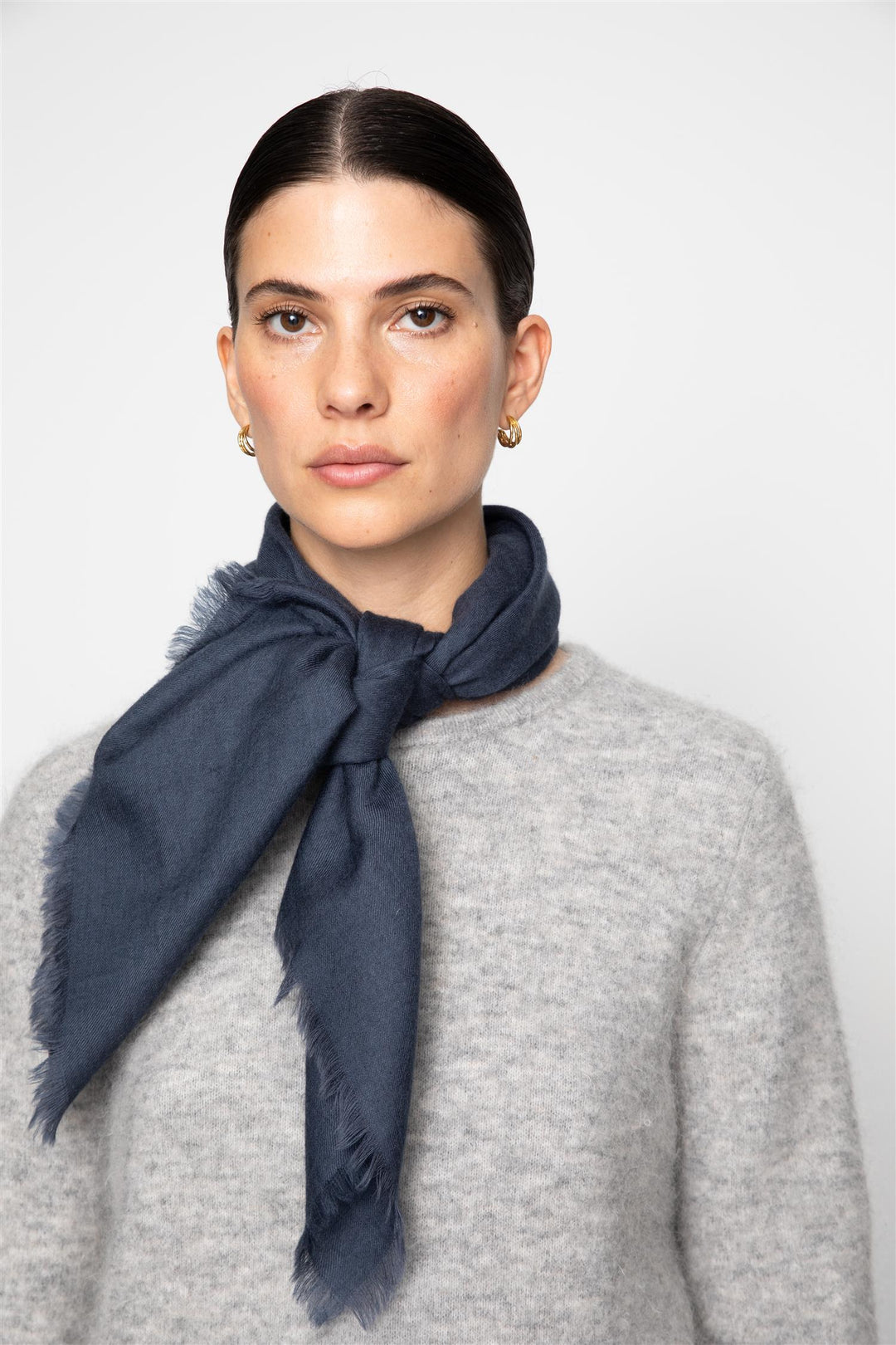 Agra Scarf Navy