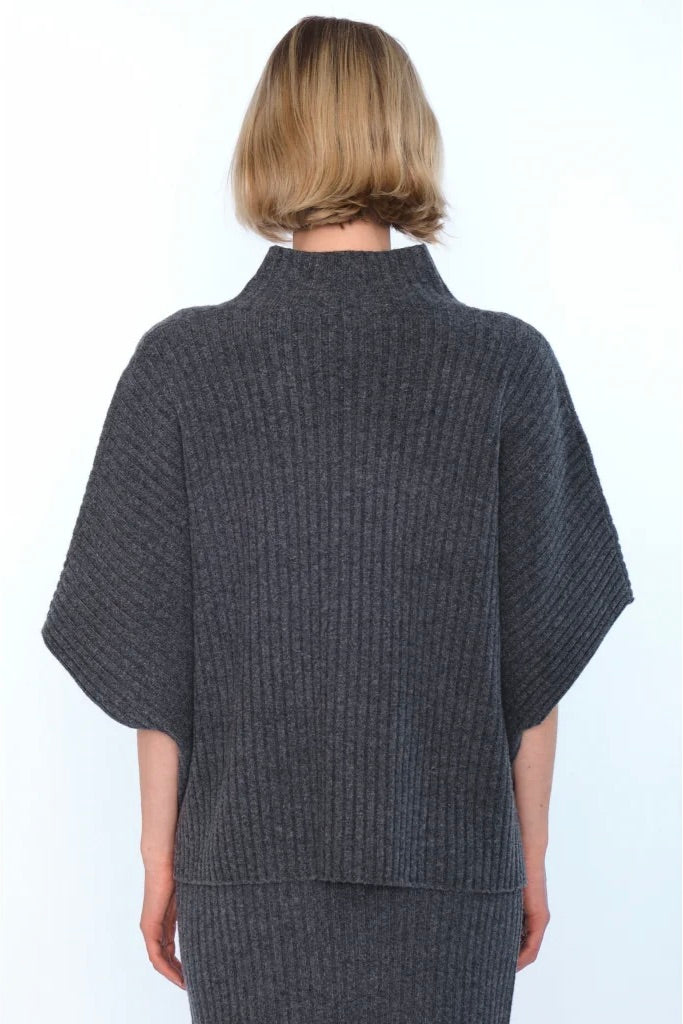 HEST Adelina Sweater Grey Melange - Dale