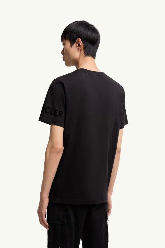 Logo Cotton T-Shirt Black
