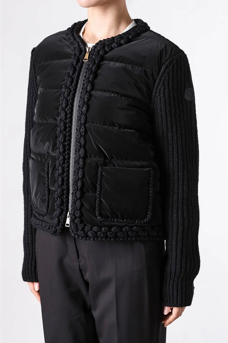 Hybrid Cardigan Black