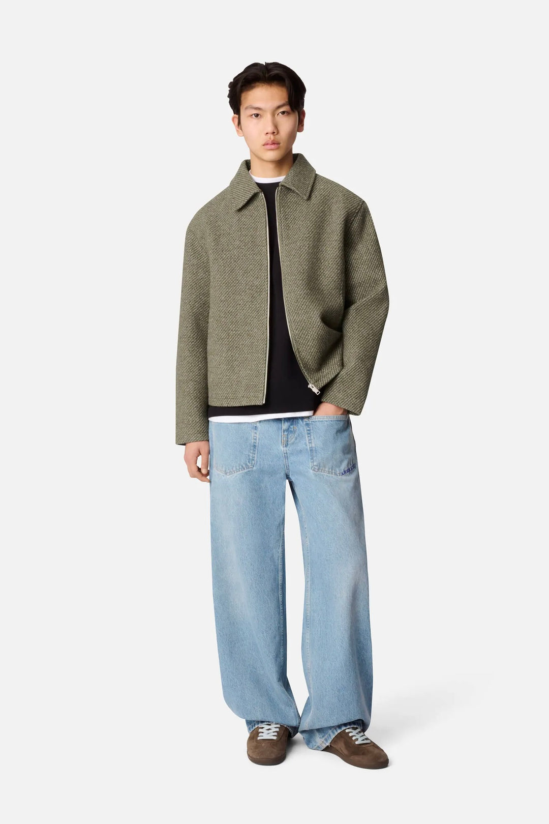 Echo Zip Jacket Green