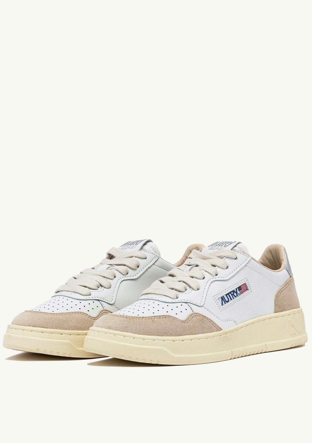 AUTRY Medalist Low Women White/Silver - Dale