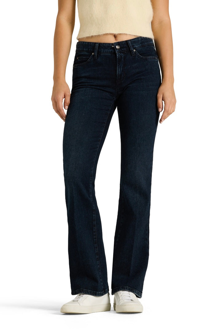 Paris Flared Sporty Blue-Black Comfort Stretch