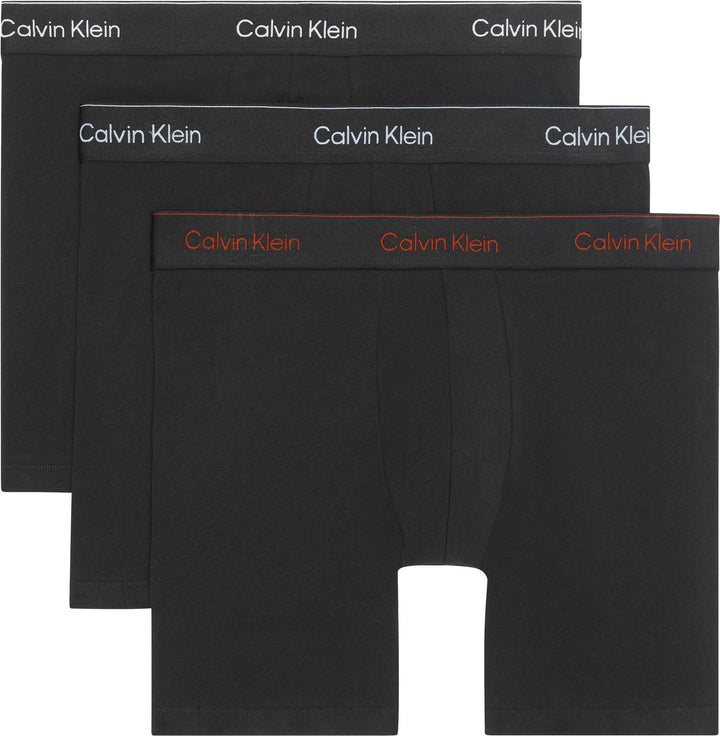 BOXER BRIEF 3PK BLACK CHALK LOGO