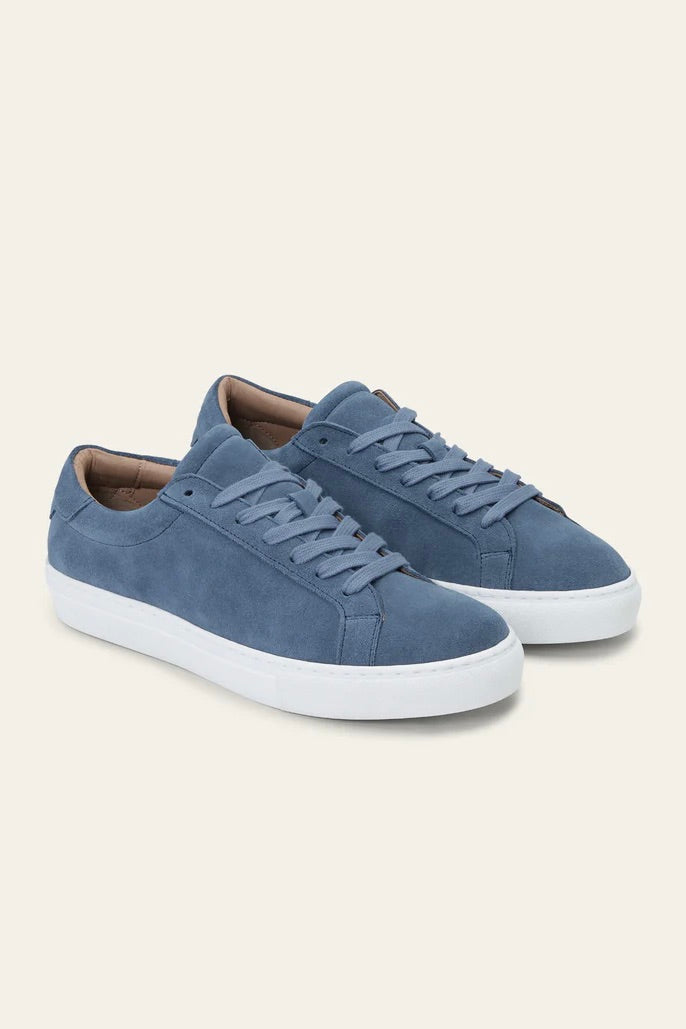 LES DEUX Theodor Suede Sneaker Dark Denim Blue - Dale