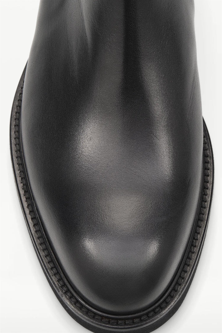 Baltimore Black Beef Ankle Boots