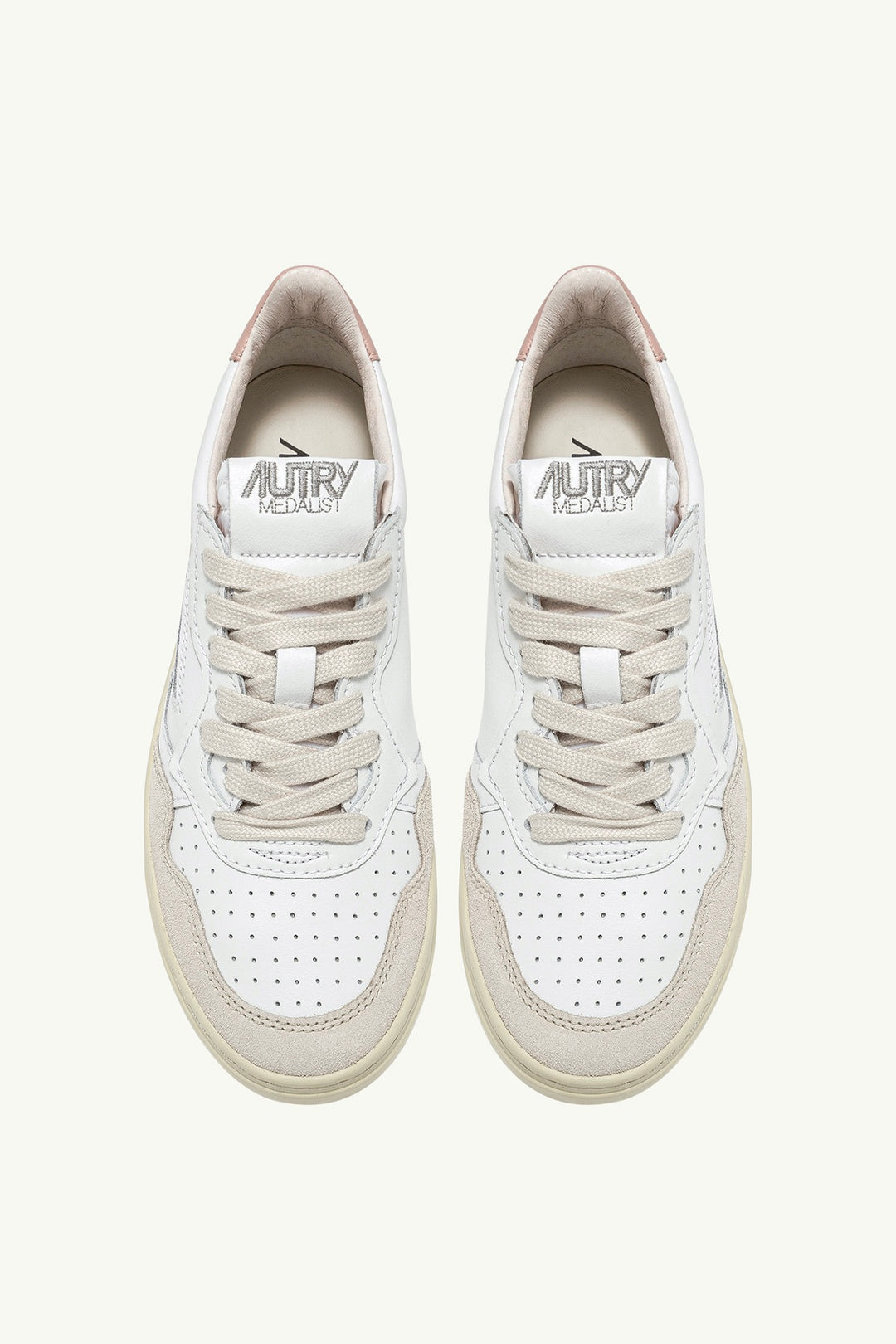 Medalist Low Women White/Powder Pink