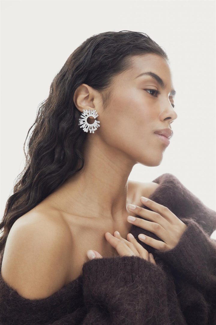 CAMILLA PIHL JEWELRY The Shimmering Earring Silver - Dale