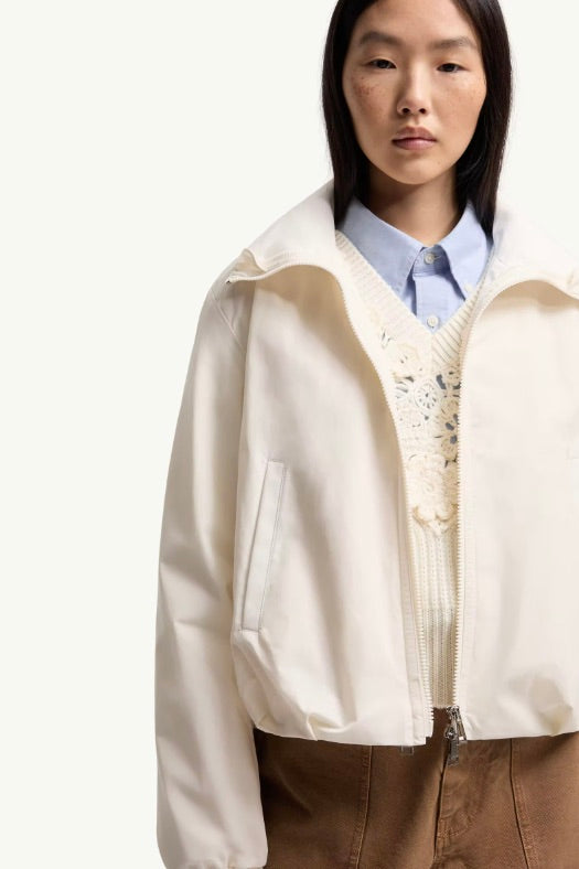 Pervenche 3-in-1 Short Down Jacket Natural White