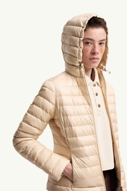 Igelhood Short Down Jacket Light Beige