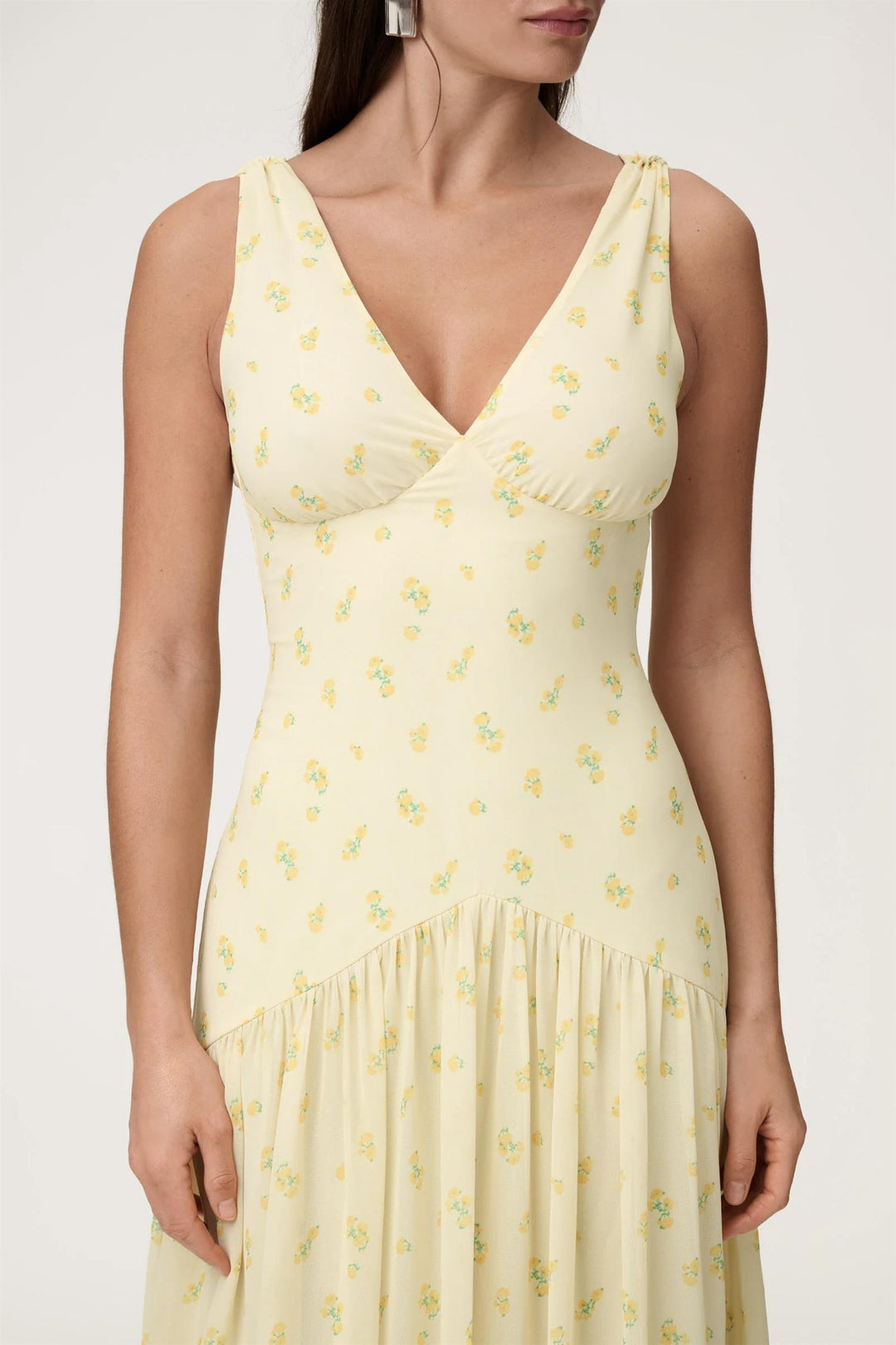 Toulouse Dress Pastel Yellow