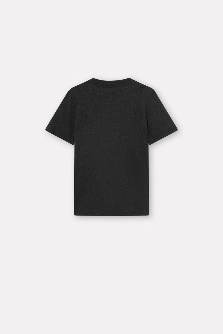 Laia Monogram Cotton Jersey Dark Grey