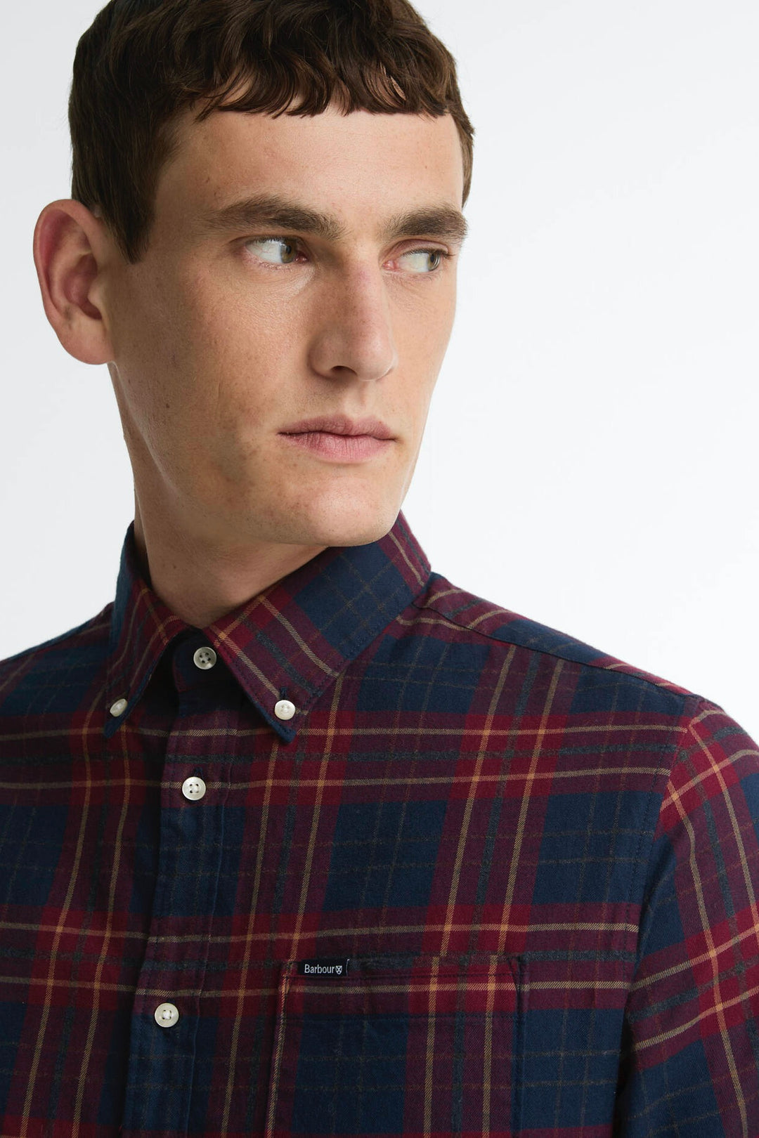 BARBOUR Barbour Broxburn Shirt Red - Dale