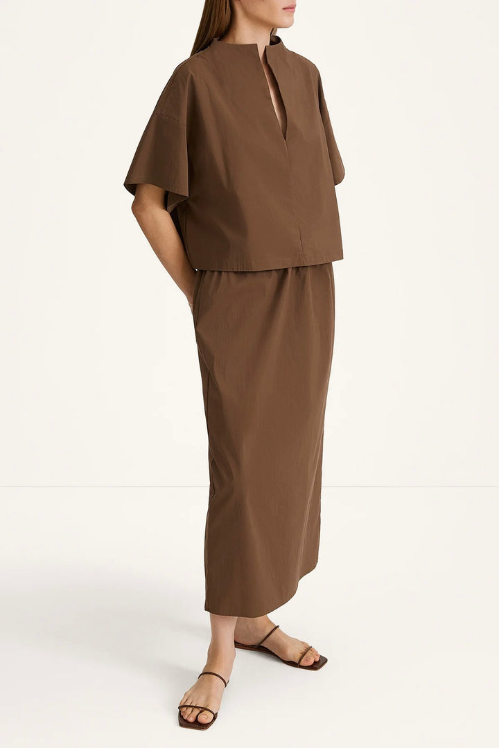 Jolene Midi Skirt Cacao