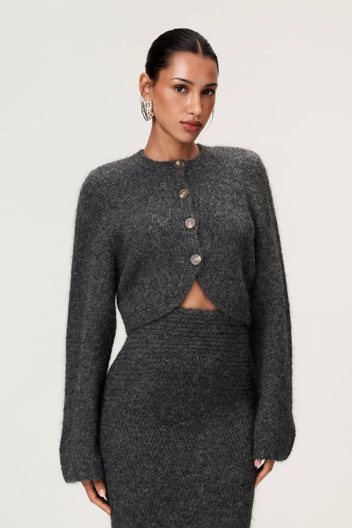 Cessole Cardigan Dark Grey