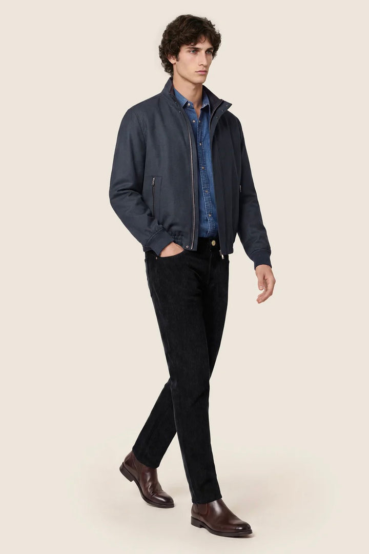Bard Regular Slim Fit Navy Blue