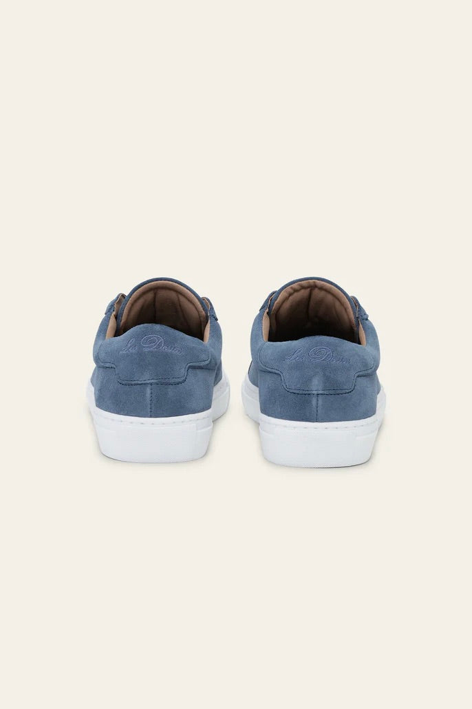 LES DEUX Theodor Suede Sneaker Dark Denim Blue - Dale