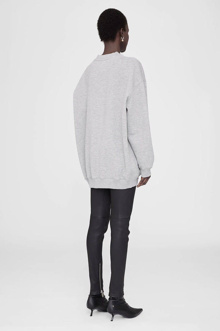 TYLER SWEATSHIRT - GREY MELANGE