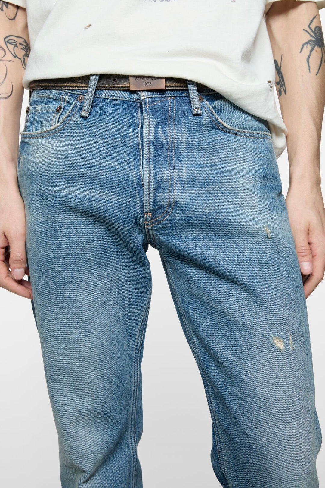 Acne Studios Regular Fit Jeans 2010M Vintage Blue
