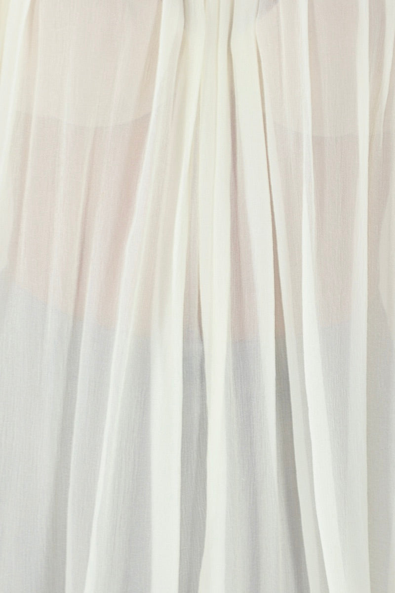 Chiffon Blouse Crema