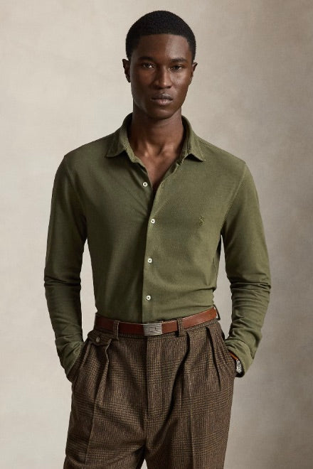 Featherweight Mesh Shirt Outdoors Olive