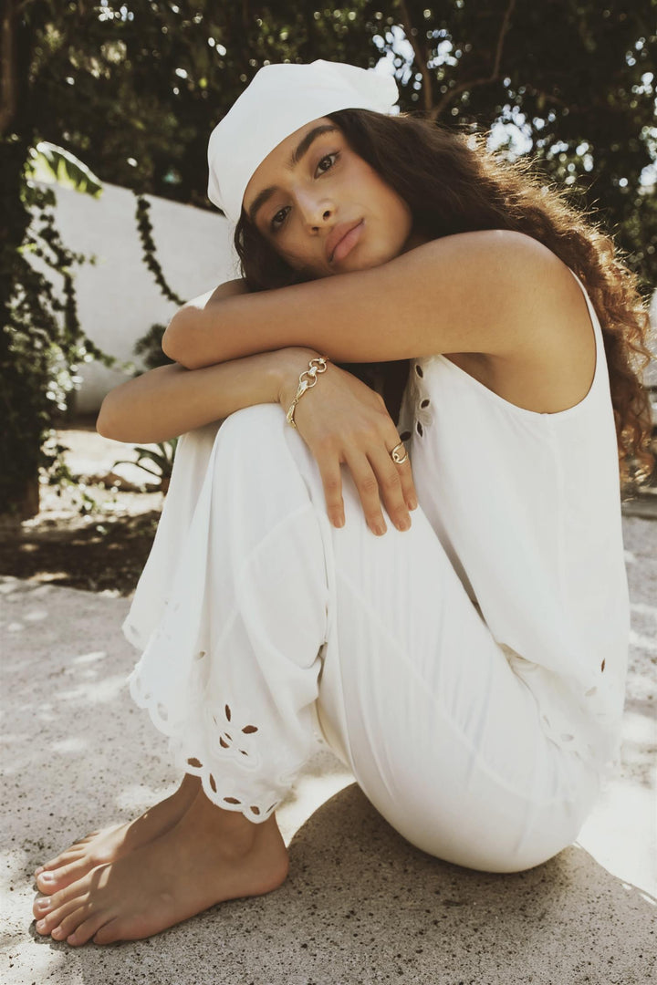 Everly Trouser White