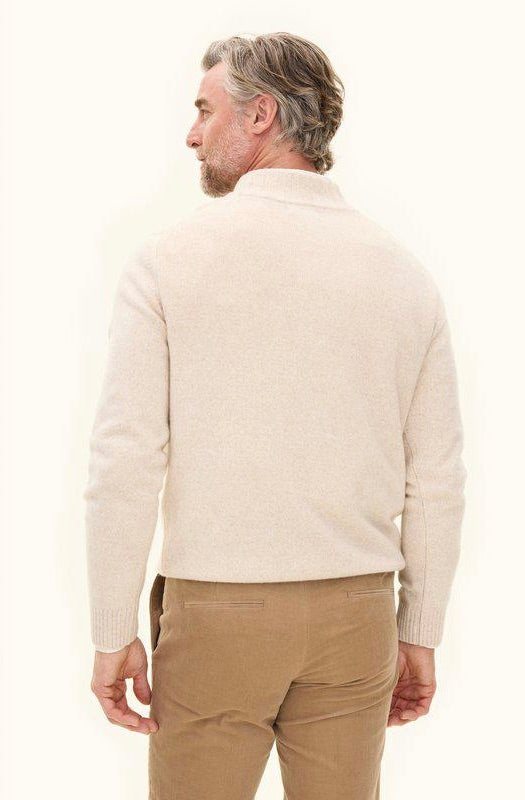 Paul Half Zip Beach Beige