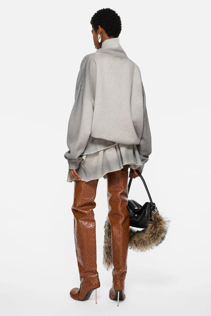 High-Neck Sweater