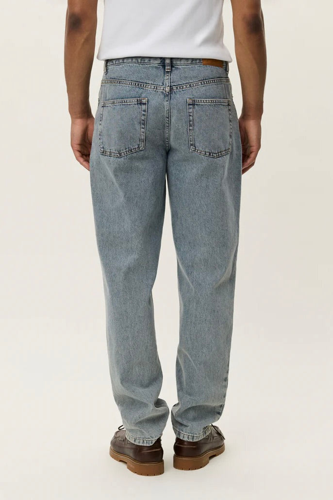 LES DEUX Ryder Washed Denim Pants - Dale